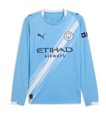 Manchester City Replika Hjemmebanetrøje 2025-26 Langærmet